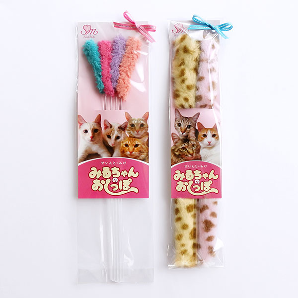 みるちゃんのおしっぽ 小3本+鈴付き1本・大2本 計6本入 画像 2